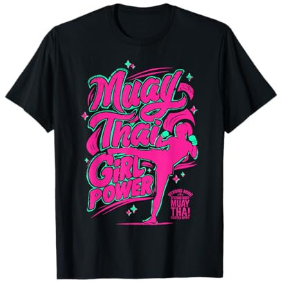 Muay Thai Girl Power, Cooles Kampfsport Mädchen T-Shirt