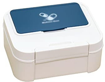ISCBAFYX Erste-Hilfe-Set, kleine Medizinbox, kleine medizinische Box, tragbare Erste-Hilfe-Box für den Haushalt, Aufbewahrungsbox, Medizinbox, 8,07 Zoll, Erste-Hilfe-Sets (Farbe: A) (A)