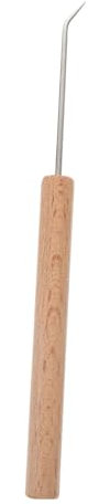 ULDIGI Holz Häkelnadel Mit Griff Leichter Strickhaken Für Heim-häkeln Und Garnhandwerk Praktische Spitze Stricknadeln Für Anfänger Und Erfahrene Handarbeitsliebhaber