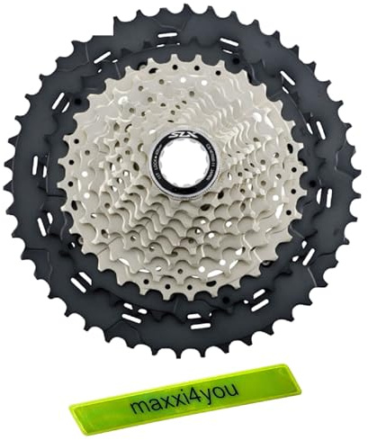 maxxi4you Shimano Kassetten 11-Fach SLX CS-M7000 11-46 Zähne inkl Reflexband