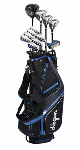Hogan Golf FW-817 Men Right Golf Clubs Set (Graphite/Steel, 1 Longer (6'1 and up), Stiff, Right)