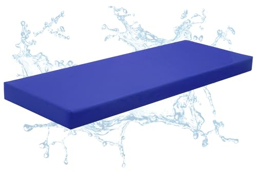 Tudomro 1 Pcs Sauna Seat Cushion Mat, 43 x 16 x 3 Inches,Navy Blue