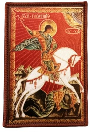 Klett Patches lustiger, 'Ritter zu Pferd' Aufnäher mit Stickerei, Taktisch Militär Patch, Aufnäher für Taktische Kleidung Rucksack Baseballkappe Uniform