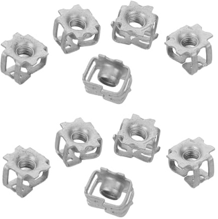 Amosfun 30 Pezzi Clip Fissaggio in Ferro per Pannelli Auto Fermagli Montaggio per e Rivestimenti Porte Resistenti Alle Temperature e Compatibili con Vari Modelli