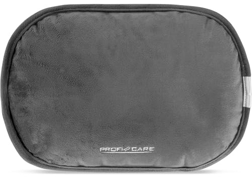 ProfiCare® elektrische Wärmflasche | kurze Aufheizzeit | ohne Wasser | bis 65°C | Wärmflasche mit Bezug | automatische Abschaltung | sichere Handhabung ohne Wasserumfüllen | Wärmeflasche PC-EWF 3150