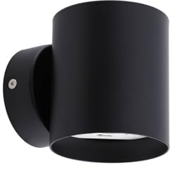 Lindby Wall Light Jyla dimmable (Modern) in Black Made of Metal for e.g. Hallway (2 Light Sources, GX53) from Wall Lighting lamp
