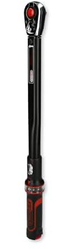 KS Tools Ratschen Drehmomentschlüssel 1/2 Zoll Drehknopf ERGOTORQUEprecision 516.1542 I 40-200 Nm I Mit Doppelskala in Nm und lbf•ft I Präzisions Schraubenschlüssel | 516.1542, Drehmomentschlüssel