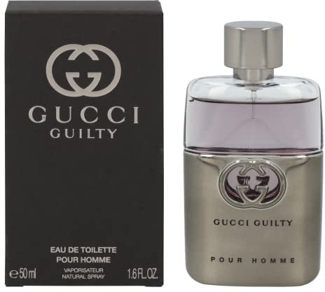 Gucci Guilty Men Eau-de-toilette Spray by Gucci, 1.6 Ounce