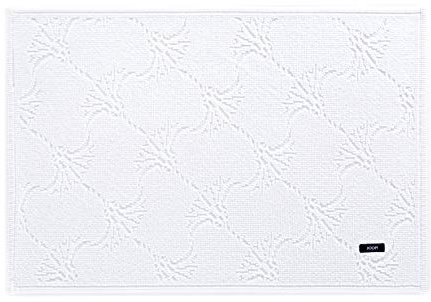 Joop! Badteppich NEW Cornflower 60 x 90 cm weiß