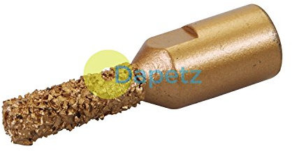 Dapetz ® Mortar Rake 12mm M14 Coarse Tungsten Carbide Bit for Mortar Removal Between Brickwork and Stonework Router Pointing Tool for Use with Angle Grinder, Brick Remover