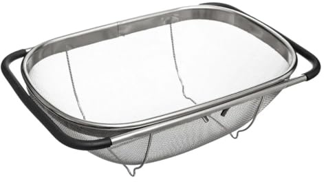 FIVE Simply Smart - Passoire en Inox Extensible 36cm Argent