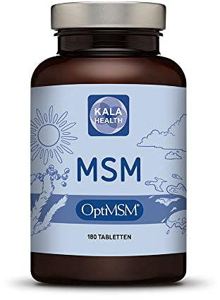 Kala Health - OptiMSM® (Methylsulfonylmethan) Tabletten hochdosiert, 99,9% reines MSM schwefel Laborgeprüfte Herstellung ohne Zusätze in den Vereinigten Staaten