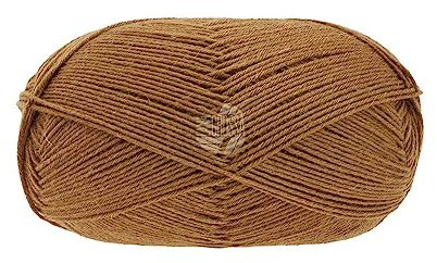 MEILENWEIT 6-fach 150g Merino uni 108 - Braun