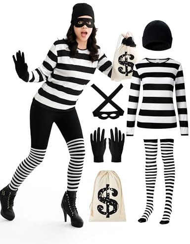 Spooktacular Creations Adult Women Robber Girl Costume