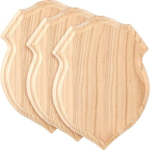 3 Stück unlackierte Holztafel 22,9 x 30,5 cm Holzschild Plakette Holzschild für Basteln Schnitzen Basteln, Holzdielen Holzbretter für Brennprojekte Holzplatte Holzpaletten für Tischplatte