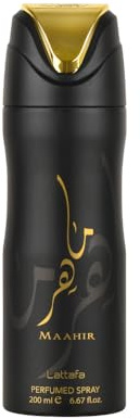 Laffata Maahir Deodorant Spray, 200 ml, Intensiv, Orientalisk