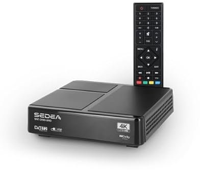 Recepteur DVB-T2 4K TNT Terrestre SNT-2400UHD SEDEA