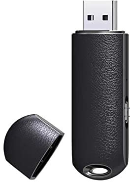 COMETX USB röstinspelare 8 GB mini röstaktiverad inspelare USB 2.0 USB-minne 96 timmars inspelningskapacitet filkryptering en knapptryckning röstinspelningspinne ljudinspelare för möte arbete