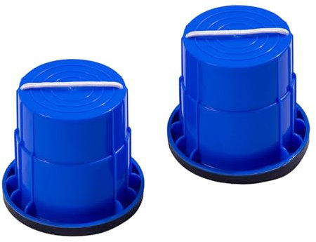 Aymzbd 2 Stück -Stelzen, GEH-Stelzen, Stepper-Spielzeug für Kinder, Stelzen-Gehbecher für Kinder, Blau