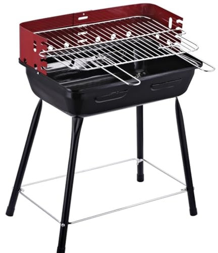 GTOULHH Barbecue a Carbonella Griglia per Barbecue A Carbone Portatile da Esterno, Perfetta per Il Campeggio, Il Giardino da Viaggio Grill Barbecue Portabile