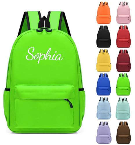 Generisch Personalisierte Rucksack Kinder, Rucksack Kleinkind mit Gestickt Name, Kinderrucksack für Mädchen Junge, Kinderrucksäcke Schulranzen Tasche für Kita Kindergarten Grundschule Vorschule