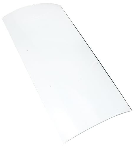 Toddmomy Helle Glasfliese Dach Carport Lichtplatte Ersatzglasfliese Fliesendekor Selber Machen Landschaftsgestaltung Fliese Pavillonabdeckung Pavillon Glasabdeckung Transparent