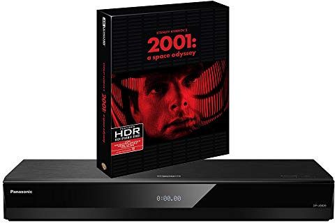 MULTIREGION Blu-ray Player Compatible with Panasonic DP-UB820 MultiRegion Blu-ray Region A, B & C - DVD Regions 1-8 - Bundle Including 2001 A Space Odyssey 4K UHD Disc