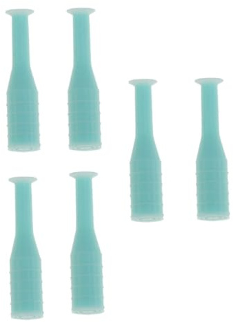 Kit de Inserción y Extracción de Lentes de Contacto 8 Piezas Abs Verde | Portátil y Ligero, Superficie Antideslizante, Fácil de Limpiar, para Viaje y Vacaciones, Botella Incluida