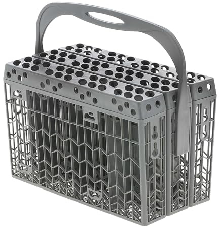 Masterpart Dishwasher Slimline Cutlery Basket Caddy, 220 x 230mm, Compatible With Kenwood, Baumatic Dishwashers