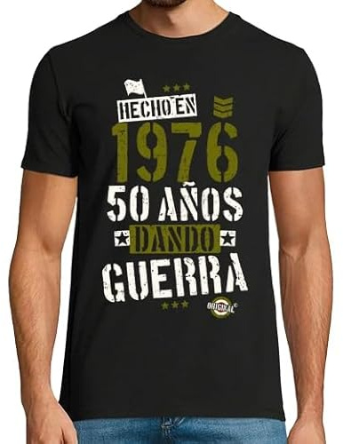 latostadora Camisetas Regalo 50 Cumpleaños Hombre - Camiseta 50 Años Hombre - Camiseta 1976