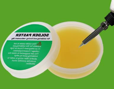 50g Flux Para Soldar EstañO，Pasta De Soldar，Pasta De Soldadura Sin Plomo，Para Soldar Pcb,Smd,Pga,Bga(1 Caja)