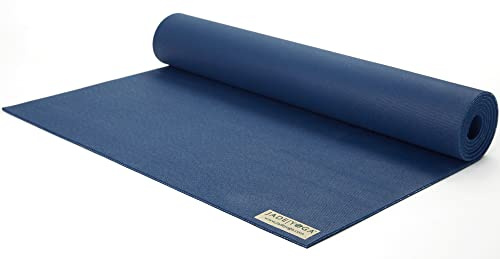 Jade Travel Yoga Mat 1/8 x 74 (3mm x 61cm x 188cm) - Midnight Blue
