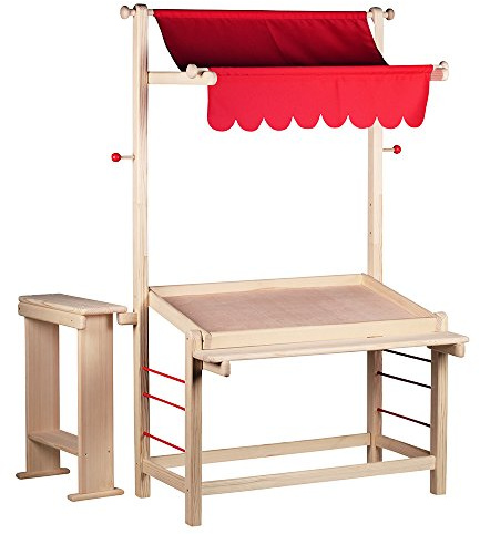 Goki 51808 - Kaufläden und Zubehör - Marktstand