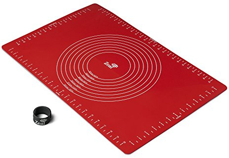 Zeal N174R Tappetino per rotolamento, Silicone, Rosso