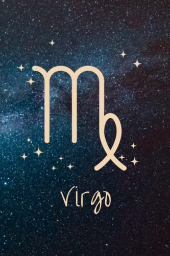 Virgo: Zodiac Sign Notebook | Astrology Journal: 6 x 9, 120 Page Lined Notebook Journal - A Great Gift