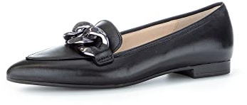 Gabor Mujer Mocasines, señora Zapatillas,Pantuflas,Zapatillas,Zapatos universitarios,Mocasines,Zapatos de Negocios,Negro (Schwarz) / 97,40 EU / 6.5 UK