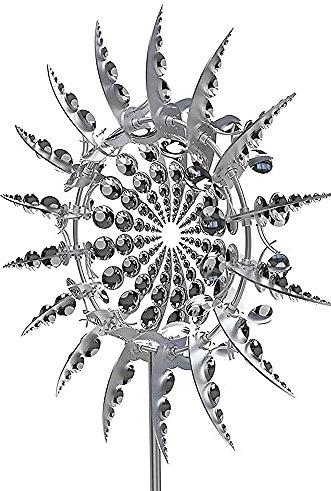 Hbaebdoo Einzigartige und magische Metall Wind Draussen Wind Wind Fänger Terrasse Rasen Garten Dekoration