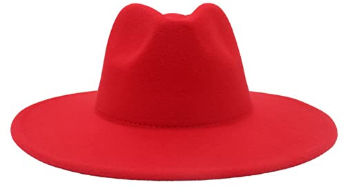Faringoto Fedora-Hut für Damen, Winter, luxuriös, für Damen