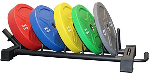 Sporttrend 24® Bumper Plate Rack bis 400 kg | Hantelscheibenständer Scheibenständer Hantelständer Gewichtscheibenständer Gewichtsscheibenständer Ständer Ablage Aufbewahrung für Bumper Weight Plates