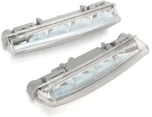 NOVSKI Auto Frontstoßstange Nebelscheinwerfer für Benz W204 W212 C250 C280 C350 E350 A2049068900 A2049069000,Links Rechts Vorne Stoßstange Nebelscheinwerfer Montage,C/A pair.