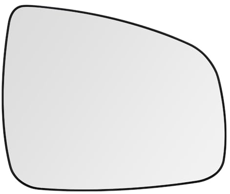 SENZEAL Spiegelglas Ersatz für Renault Dacia Duster 2014-2017 Logan Sandero 2008-2013 Symbol 2013 Außenspiegel Glas Beifahrerseite Beheizbar mit Trägerplatte 6001549717 963653513R (Rechts)
