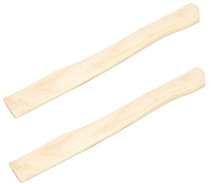 ULTECHNOVO 2pcs Hickory Handle Wooden Handle for Fitting Camping Tool Replacement