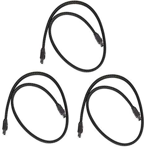 3X 50cm 3.0 III Sata3 7Pin Cable de Datos Cables Ssd 6Gb/S Cable de Datos de Disco Duro HDD