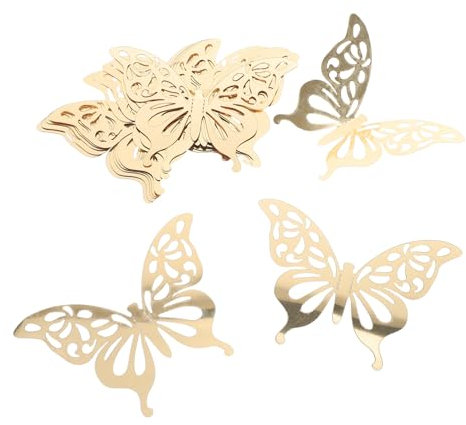 Luxshiny 12stücke Leuchtend Schmetterling Wandaufkleber Aufkleber Schmetterling Für Kinderzimmer Babyzimmer Wandtattoo Schmetterlinge Wandtattoo