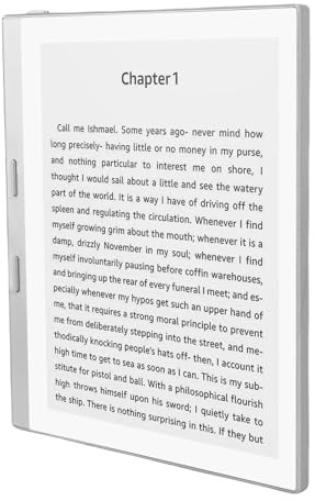FAUOSWUK E Reader, 5.76 Inch E Book Reader Electronic Book Reader With Hd Display 1Gb Ram 32Gb Rom, 198Ppi 24 Adjustable Color Temperature Dark Mode Support Expandable Storage (Grey)