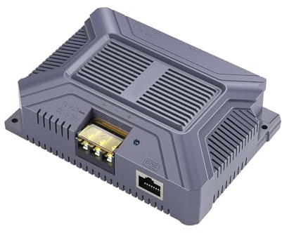Zkydhbd Convertitore Gigabit Ethernet 12V 200W adatto per antenna parabolica satellitare e kit di alimentazione resistente alle intemperie