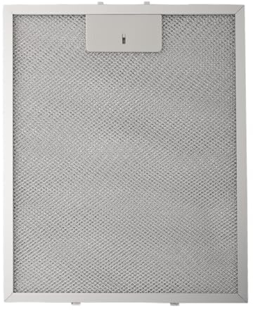Moliuoly 34 x 27 cm Filtro para campana extractora de humos, Filtro de grasa para extractores de cocina, Tela filtrante de extracción de aluminio