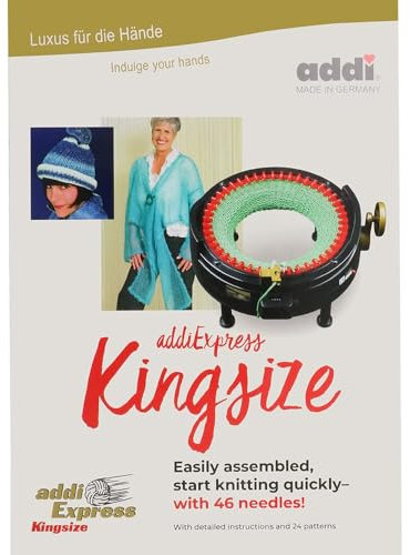 Addi AD8920 Knitting Mill Book, One Size Fits All, Einheitsgröße