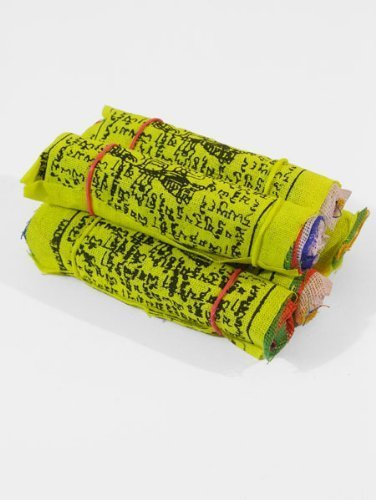 5 Packungen mit Mini-Gebetsfahnen, handgemacht in Nepal