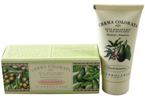 Tinted Face Cream (Crema Colorata) with Macademia Nut and Avocado-Almond (Mandorla) Shade by L'Erbolario Lodi by L'Erbolario Lodi